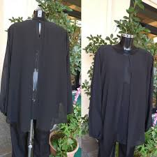 Casacca trinidad nera + turchese isacco. Casacca Per Le Taglie Comode Da Cerimonia Nera E Molto Elegante Lorcastyle