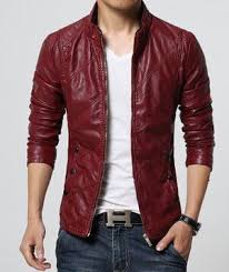 Mens Winter Leather Suede Jackets Red Black Fashion Jacket Coat Men Pilot Style Windbreaker Male M Faux Leather Jacket Men Faux Fur Coat Men Leather Jacket Men