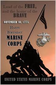Happy Birthday Us Marine Corps 3 Quarters Today Marine Corps Birthday Happy Birthday Marines Marine Corps