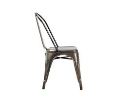 They last a long time outdoors, remind you of a real or imaginary trip to paris and simply add charm to your garden. French Bistro Chairs Industrial Metal Cafe Chairs