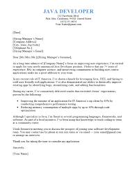 Print out and follow our template to be sure of a really good cover letter. Java Developer Cover Letter Free Sample Download
