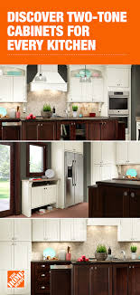 Combine Dark And Light Cabinets To Create A Striking Two Tone Kitchen Cabinet Look In Your Home This Trend For Kitchen Cabinets Best Kitchen Cabinets Cabinet