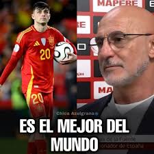 Luis de la Fuente: "De Pedri se puede esperar cualquier cosa. Es  excepcional, tiene un talento único y ve espacios y huecos que nadie más  ve." SIMPLEMENTE ES EL MEJOR DEL MUNDO!! #