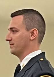 Three police officers take the oath