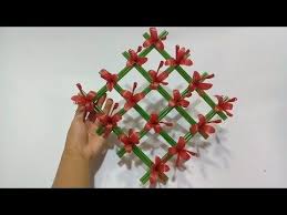 Buat bunga dari sedotan plastik. Cara Membuat Hiasan Dinding Bunga Cantik Dari Sedotan Tanpa Lem Youtube Dinding Bunga Pot Bunga Bunga Langka