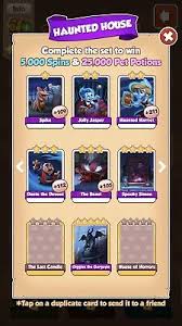 The objective of coin master is to win coins to upgrade items in order to build up villages. Coin Master Haunted House Set 6 Cards Fast Delivery Golds Not Included Uk Seller 0 99 Picclick Uk