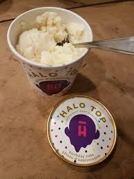How can you say no to anything streaked with rainbow sprinkles? Halo Top Birthday Cake Reviews In Frozen Desserts Chickadvisor