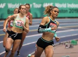 How long they choose to love you will never be your decision • • • • • #prodebut #pro #athlete #track. Dyestat Com News Sydney Mclaughlin Starts New Chapter In Her Career With Return To Old Favorite At New Balance Indoor Grand Prix