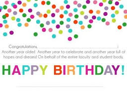 Birthday Card From The President School Birthday Card Student Birthdays Student Recognition Ideas Student Council