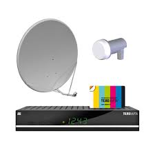 Комплект спутникого ТВ Телекарта с ресивером Globo HD x8, антенной 0,6 и  картой доступа на 12 мес. купить в Кирове - группа компаний Гамбит тел.  +7(8332) 455-789