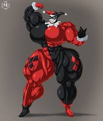 Harley quinn muscle
