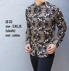 Ciri khas desain baju batik parang rusak & model pakaian batik bayi laki laki 6 bulan. Desain Baju Batik Pria Modern Lengan Panjang Busana Batik Model Baju Pria Lengan Panjang