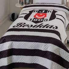 tac besiktas taraftar pano baskili yatak ortusu fiyati