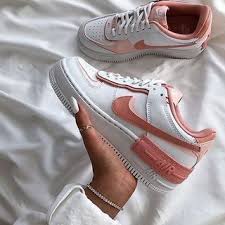 Nike Air Force 1 Shadow White Coral Pink In 2020