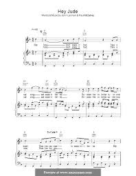 Hey jude is a song by the beatles. Hey Jude The Beatles By J Lennon P Mccartney On Musicaneo