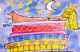 But there was always something wrong. Princess And The Pea Art Lesson Deep Space Sparkle