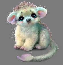 Hedgehog Monster Child Diamond Portray Baby Diamond Hedgehog Monster Painting Cute Fantasy Creatures Animal Drawings Cute Creatures