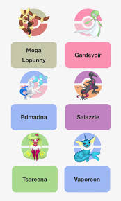 Behold my pokewaifu team : rMandJTV