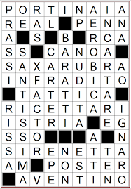 Soluzioni Di Rebus Critttografie Senza Schema E Incroci Obbligati Della Settimana Enigmistica Appena Uscita In Edicola Schema Cruciverba