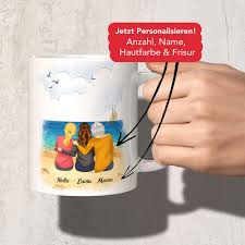 Personalisierte Freundschafts Tasse Tassen Geschenke Freundschaft Die tassen sind mit einem niedlichen motiv hergemacht.