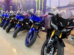 The latest version of the yamaha r15 series is r15 v3 it is available in the bangladesh market. V Power Motor Yamaha R25 New