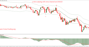 5 Min Scalping With Ema Channel And Macd Is A Trend Following Strategy Based On Two Emas Filtered By Slow Macd Forex Learn Forex Trading Learning