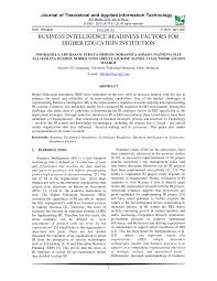 Find haslina hassan's contact information, age, background check, white pages, pictures, bankruptcies, property records, liens & civil records. Pdf Business Intelligence Readiness Factors For Higher Education Institution