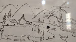 Drawing Of Nature À¤¨ À¤¸à¤° À¤ À¤ À¤¤ À¤° Youtube Go on with your drawing. drawing of nature à¤¨ à¤¸à¤° à¤ à¤ à¤¤ à¤°