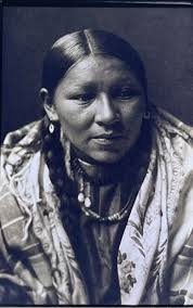 Edward Curtis “Young Woman” Cheyenne Native American Photo 35mm Art Slide