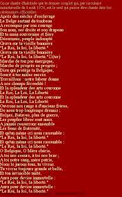 The brabançonne is the national anthem of belgium. Bitu Chants Sacres