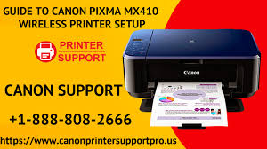 Before attempting to connect your pixma printer to your wireless network, please check that you meet the following two conditions Guide To Canon Pixma Mx410 Wireless Printer Setup