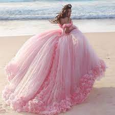 Andrea fowler is an editorial content manager at sony music entertainment. Baby Pink Tulle Flowers Quinceanera Dresses Ball Gowns Ball Gowns Wedding Pink Wedding Dresses Princess Ball Gowns