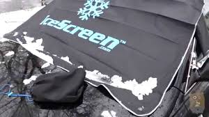 Never scrape your frosty windshield again! Icescreen Deluxe Magnetic Ice Snow Sun Windshield Cover Review Youtube