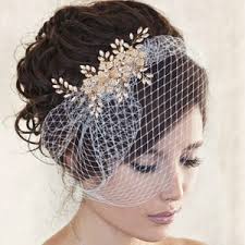 SPARKLE BIRDCAGE VEIL