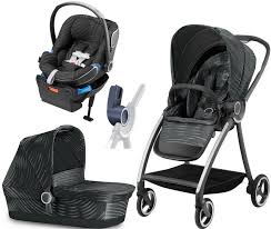 Gb Maris Plus Complete Stroller Idan Car Seat Carry Cot Bundle Lux Black Pram Pushchair Baby Stroller Supremestro Baby Car Seats Car Seats Stroller