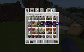 Apparently In Pe Hardened Clay Is Now Called Terracotta Minecraft
