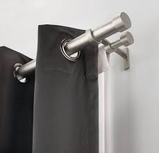 Double Curtain Rod Double Rod Curtains Double Curtains Double Rods