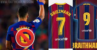 Next 10 famous barcelona football players shirt jersey numbers. Barca Changes 7 Squad Numbers For 20 21 Season Footy Headlines