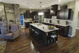 White Countertop Espresso Cabinets Kitchen Design Decor Kitchen Decor Pictures