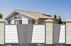 Cofreco Portail Regate Alu Assemble Www Cofreco Com Main Gate Design Gate Design House Gate Design