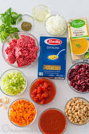 Drain the grease into a can. Pasta E Fagioli Olive Garden Copycat Natashaskitchen Com