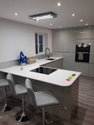 The unit is constructed of solid particleboard and comes in gray, gray gloss, and white. Show Me Your Kitchens Thedibb