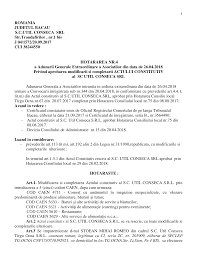 Realizam activare coduri caen firma, pentru sediu social. 2