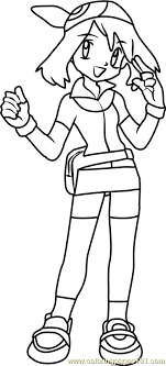 For boys and girls kids and adults teenagers and toddlers preschoolers and older kids at school. May Pokemon Coloring Page For Kids Free Pokemon Printable Coloring Pages Online For Kids Coloringpages101 Com Coloring Pages For Kids