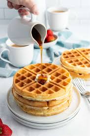 How many calories are in a eggo waffle with syrup? Homeamde Belgian Waffle Recipe Bread Booze Bacon
