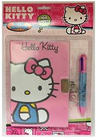 Sanrio Hello Kitty 100 Sheet Locking Diary With Key And 4 Color Pen Review More Details Hello Kitty Sanrio Hello Kitty Kitty