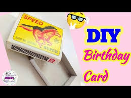 Upload colorful photos to the template, add text, pick a cheerful soundtrack, and let our online birthday video maker handle the rest. How To Make Special Birthday Card Using Matchbox Beautiful Handmade Birthday Card Diy Gift Special Birthday Cards Birthday Cards Happy Birthday Greeting Card