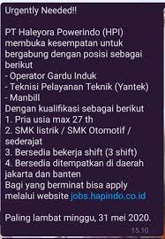 We did not find results for: Loker Temanku Barangkali Ada Yg Minaat Subcont Nya Pln Facebook