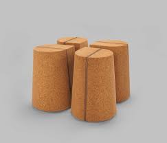 Skram Furniture Company Tables Corkdrop Corkdrop Is A Versatile Stool Side Table In Solid High Density Natural Cork Stool Side Table Design Walnut Timber