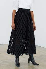 Black Eyelet Skirt Quality Assurance Protein Burger Com